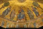 Das Apsismosaik von St. Paul.